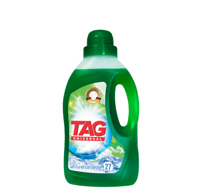 Tag flüssiges Waschmittel – Hajdi GmbH
